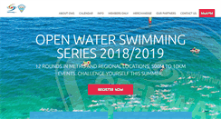 Desktop Screenshot of openwaterswimming.com.au