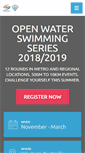 Mobile Screenshot of openwaterswimming.com.au